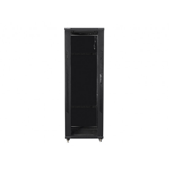 Lanberg rack cabinet 19" free-standing 37U / 600x600 self-assembly flat pack, black Lanberg rack cabinet 19" free-standing 37U / 600x600 self-assembly flat pack, black