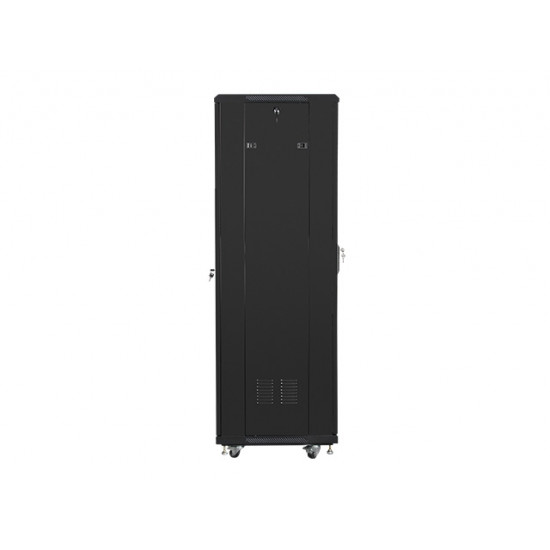 Lanberg rack cabinet 19" free-standing 37U / 600x600 self-assembly flat pack, black Lanberg rack cabinet 19" free-standing 37U / 600x600 self-assembly flat pack, black