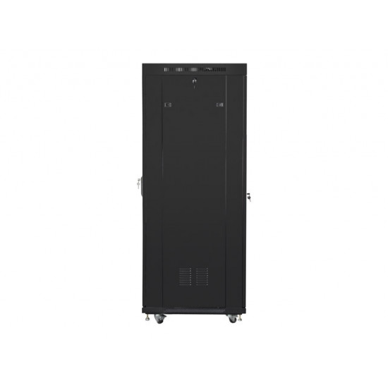 Lanberg rack cabinet 19" free-standing 37U / 600x800 self-assembly flat pack with mesh door LCD, black Lanberg rack cabinet 19" free-standing 37U / 600x800 self-assembly flat pack with mesh door LCD, black