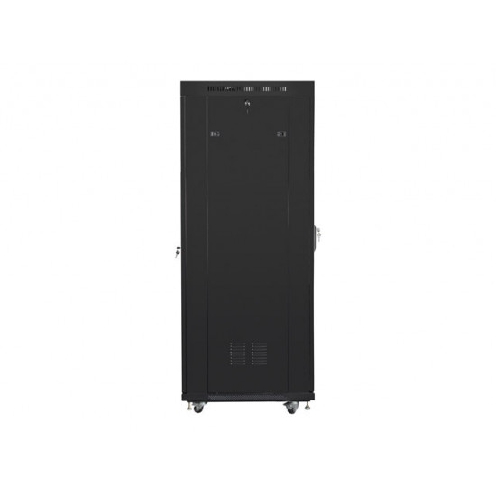 Lanberg rack cabinet 19" free-standing 37U / 600x800 self-assembly flat pack with mesh door LCD, black Lanberg rack cabinet 19" free-standing 37U / 600x800 self-assembly flat pack with mesh door LCD, black