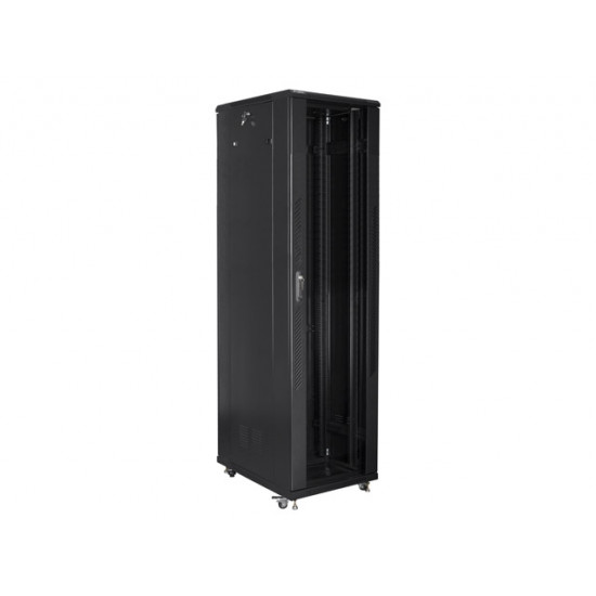 Lanberg rack cabinet 19" free-standing 37U / 800x800 self-assembly flat pack, black Lanberg rack cabinet 19" free-standing 37U / 800x800 self-assembly flat pack, black