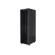 Lanberg rack cabinet 19" free-standing 42U/600x1000 (flat pack) with glass door lcd black v2 Lanberg rack cabinet 19" free-standing 42U/600x1000 (flat pack) with glass door lcd black v2
