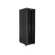 Lanberg rack cabinet 19" free-standing 42U/600x1000 (flat pack) with glass door lcd black v2 Lanberg rack cabinet 19" free-standing 42U/600x1000 (flat pack) with glass door lcd black v2