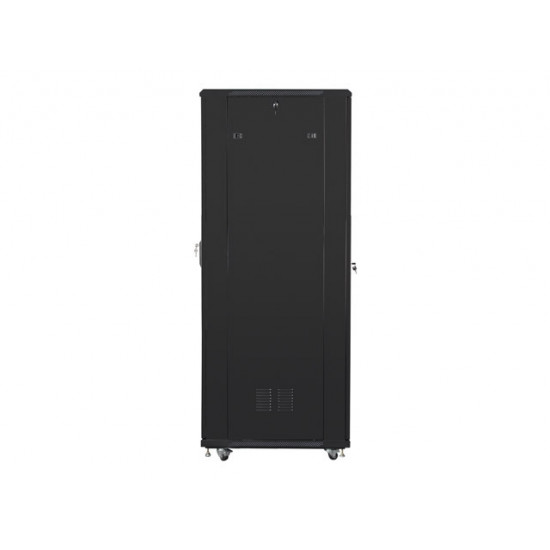 Lanberg rack cabinet 19" free-standing 42U / 600x1000 self-assembly flat pack, black Lanberg rack cabinet 19" free-standing 42U / 600x1000 self-assembly flat pack, black
