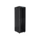 Lanberg rack cabinet 19" free-standing 42U/600x800 (flat pack) with glass door lcd black v2 Lanberg rack cabinet 19" free-standing 42U/600x800 (flat pack) with glass door lcd black v2