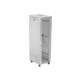 Lanberg rack cabinet 19" free-standing 42U/600x800 (flat pack) with glass door lcd grey v2