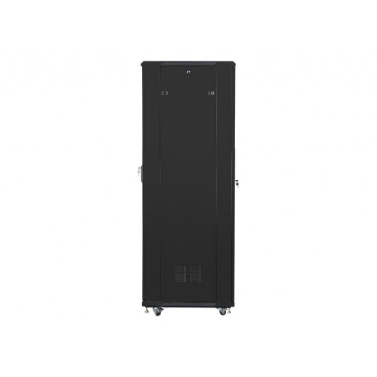 Lanberg rack cabinet 19" free-standing 42U / 600x800 self-assembly flat pack, black Lanberg rack cabinet 19" free-standing 42U / 600x800 self-assembly flat pack, black