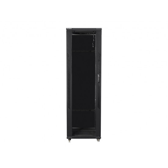 Lanberg rack cabinet 19" free-standing 42U / 600x800 self-assembly flat pack, black Lanberg rack cabinet 19" free-standing 42U / 600x800 self-assembly flat pack, black