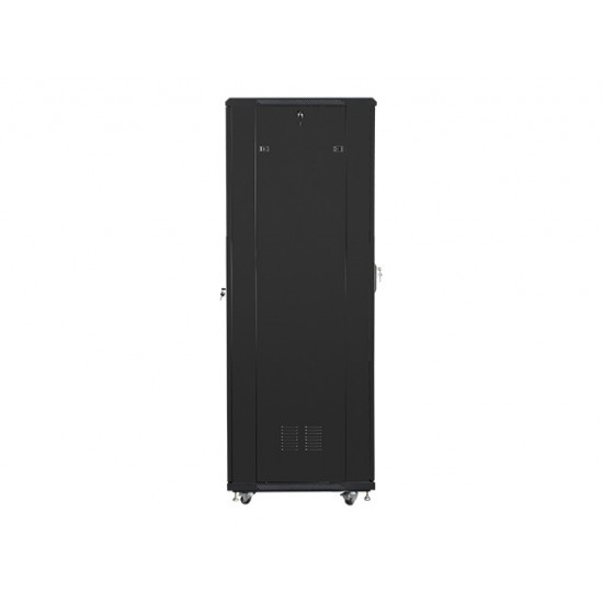 Lanberg rack cabinet 19" free-standing 42U / 600x800 self-assembly flat pack, black Lanberg rack cabinet 19" free-standing 42U / 600x800 self-assembly flat pack, black