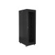 Lanberg rack cabinet 19" free-standing 42U/800x1000 (flat pack) with mesh door black Lanberg rack cabinet 19" free-standing 42U/800x1000 (flat pack) with mesh door black
