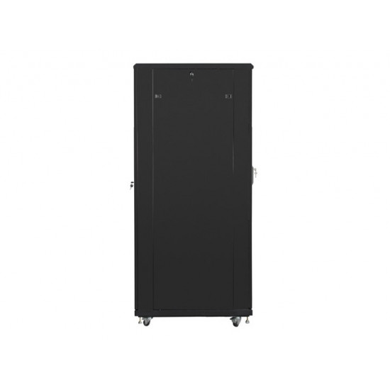 Lanberg rack cabinet 19" free-standing 42U/800x1000 (flat pack) with mesh door black Lanberg rack cabinet 19" free-standing 42U/800x1000 (flat pack) with mesh door black