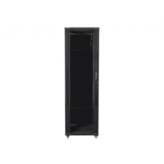 Lanberg rack cabinet 19" free-standing 42U / 800x1000 self-assembly flat pack, black Lanberg rack cabinet 19" free-standing 42U / 800x1000 self-assembly flat pack, black