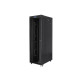 Lanberg rack cabinet 19" free-standing 42U/800x1200 (flat pack) with glass door lcd black v2 Lanberg rack cabinet 19" free-standing 42U/800x1200 (flat pack) with glass door lcd black v2