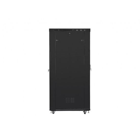 Lanberg rack cabinet 19" free-standing 42U/800x1200 (flat pack) with glass door lcd black v2 Lanberg rack cabinet 19" free-standing 42U/800x1200 (flat pack) with glass door lcd black v2