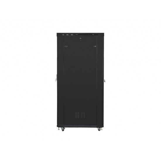 Lanberg rack cabinet 19" free-standing 42U/800x1200 (flat pack) with glass door lcd black v2 Lanberg rack cabinet 19" free-standing 42U/800x1200 (flat pack) with glass door lcd black v2