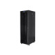Lanberg rack cabinet 19" free-standing 42U/800x800 (flat pack) with glass door lcd black v2 Lanberg rack cabinet 19" free-standing 42U/800x800 (flat pack) with glass door lcd black v2