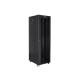 Lanberg rack cabinet 19" free-standing 42U/800x800 (flat pack) with glass door lcd black v2 Lanberg rack cabinet 19" free-standing 42U/800x800 (flat pack) with glass door lcd black v2