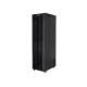 Lanberg rack cabinet 19" free-standing 47U/800x1000 (flat pack) with glass door lcd black v2 Lanberg rack cabinet 19" free-standing 47U/800x1000 (flat pack) with glass door lcd black v2