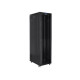 Lanberg rack cabinet 19" free-standing 47U/800x1000 (flat pack) with glass door lcd black v2 Lanberg rack cabinet 19" free-standing 47U/800x1000 (flat pack) with glass door lcd black v2