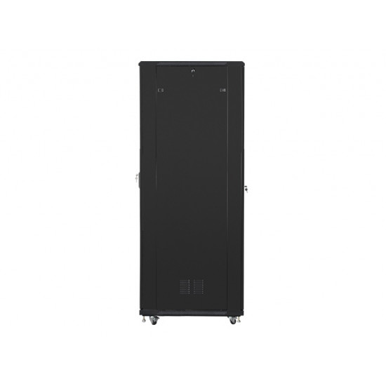 Lanberg rack cabinet 19" free-standing 47U / 800x1000 self-assembly flat pack, black Lanberg rack cabinet 19" free-standing 47U / 800x1000 self-assembly flat pack, black
