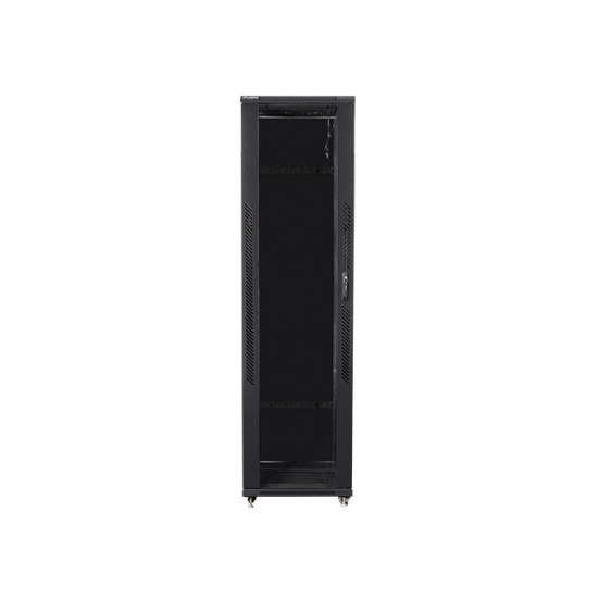 Lanberg rack cabinet 19" free-standing 47U / 800x1000 self-assembly flat pack, black Lanberg rack cabinet 19" free-standing 47U / 800x1000 self-assembly flat pack, black