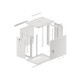 Lanberg rack cabinet 19" wall-mount 12U/600x450 for self-assembly with metal door grey (flat pack) Lanberg rack cabinet 19" wall-mount 12U/600x450 for self-assembly with metal door grey (flat pack)