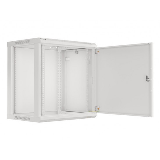 Lanberg rack cabinet 19" wall-mount 12U/600x450 for self-assembly with metal door grey (flat pack) Lanberg rack cabinet 19" wall-mount 12U/600x450 for self-assembly with metal door grey (flat pack)