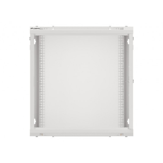Lanberg rack cabinet 19" wall-mount 12U/600x450 for self-assembly with metal door grey (flat pack) Lanberg rack cabinet 19" wall-mount 12U/600x450 for self-assembly with metal door grey (flat pack)