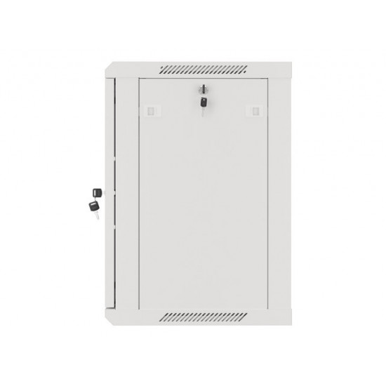 Lanberg rack cabinet 19" wall-mount 12U/600x450 for self-assembly with metal door grey (flat pack) Lanberg rack cabinet 19" wall-mount 12U/600x450 for self-assembly with metal door grey (flat pack)