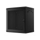 Lanberg rack cabinet 19" wall-mount 12U/600x450 with perforated door black (flat pack) Lanberg rack cabinet 19" wall-mount 12U/600x450 with perforated door black (flat pack)