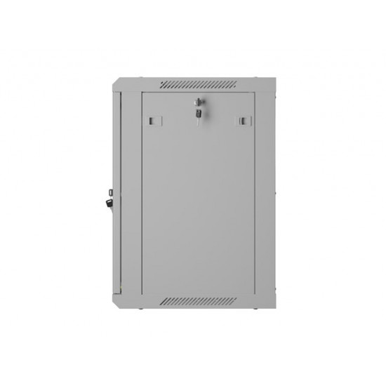 Lanberg rack cabinet 19" wall-mount 12U/600x450 with perforated door grey (flat pack) Lanberg rack cabinet 19" wall-mount 12U/600x450 with perforated door grey (flat pack)