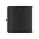 Lanberg rack cabinet 19" wall-mount 12U/600x600 for self-assembly with metal door black (flat pack)