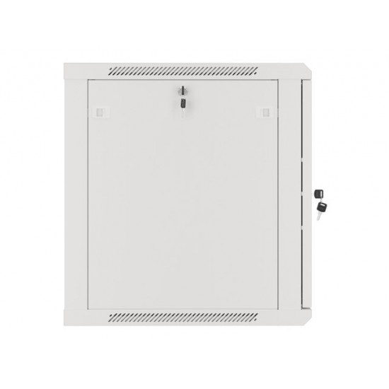 Lanberg rack cabinet 19" wall-mount 12U/600x600 for self-assembly with metal door grey (flat pack) Lanberg rack cabinet 19" wall-mount 12U/600x600 for self-assembly with metal door grey (flat pack)