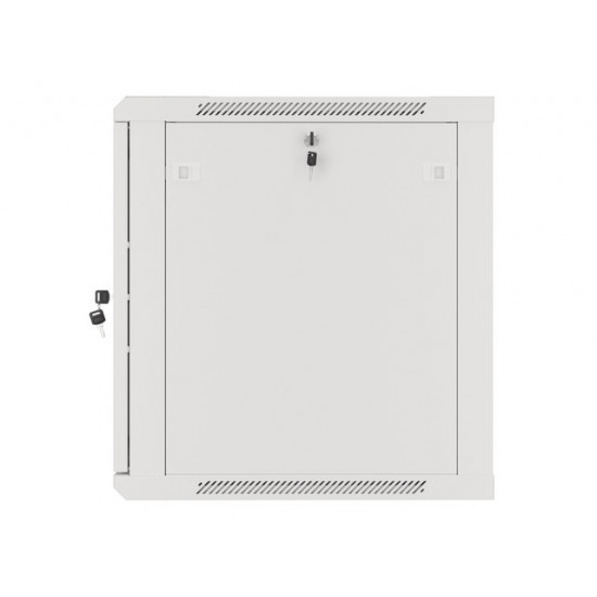 Lanberg rack cabinet 19" wall-mount 12U/600x600 for self-assembly with metal door grey (flat pack) Lanberg rack cabinet 19" wall-mount 12U/600x600 for self-assembly with metal door grey (flat pack)