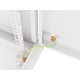 Lanberg rack cabinet 19" wall-mount 12U/600x600 for self-assembly with metal door grey (flat pack) Lanberg rack cabinet 19" wall-mount 12U/600x600 for self-assembly with metal door grey (flat pack)