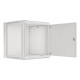 Lanberg rack cabinet 19" wall-mount 12U/600x600 for self-assembly with metal door grey (flat pack) Lanberg rack cabinet 19" wall-mount 12U/600x600 for self-assembly with metal door grey (flat pack)
