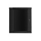 Lanberg rack cabinet 19” wall-mount 15U / 600x450 for self-assembly (flat pack), black Lanberg rack cabinet 19” wall-mount 15U / 600x450 for self-assembly (flat pack), black