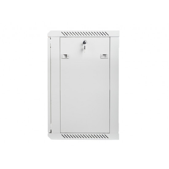 Lanberg rack cabinet 19” wall-mount 15U / 600x450 for self-assembly (flat pack), grey