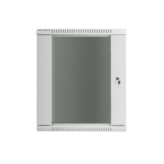 Lanberg rack cabinet 19” wall-mount 15U / 600x600 for self-assembly (flat pack), grey Lanberg rack cabinet 19” wall-mount 15U / 600x600 for self-assembly (flat pack), grey