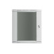 Lanberg rack cabinet 19” wall-mount 15U / 600x600 for self-assembly (flat pack), grey Lanberg rack cabinet 19” wall-mount 15U / 600x600 for self-assembly (flat pack), grey