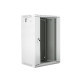 Lanberg rack cabinet 19” wall-mount 18U / 600x450 for self-assembly (flat pack), grey