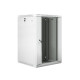 Lanberg rack cabinet 19” wall-mount 18U / 600x600 for self-assembly (flat pack), grey Lanberg rack cabinet 19” wall-mount 18U / 600x600 for self-assembly (flat pack), grey