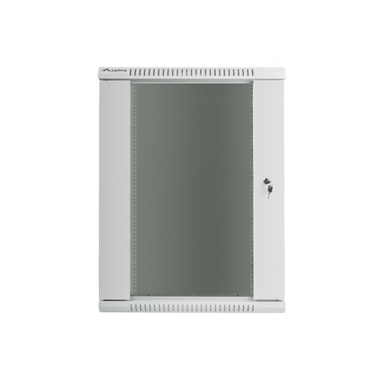 Lanberg rack cabinet 19” wall-mount 18U / 600x600 for self-assembly (flat pack), grey Lanberg rack cabinet 19” wall-mount 18U / 600x600 for self-assembly (flat pack), grey