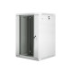 Lanberg rack cabinet 19” wall-mount 18U / 600x600 for self-assembly (flat pack), grey Lanberg rack cabinet 19” wall-mount 18U / 600x600 for self-assembly (flat pack), grey