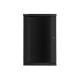 Lanberg rack cabinet 19” wall-mount 22U / 600x450 for self-assembly (flat pack), black Lanberg rack cabinet 19” wall-mount 22U / 600x450 for self-assembly (flat pack), black