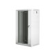 Lanberg rack cabinet 19” wall-mount 22U / 600x450 for self-assembly (flat pack), grey Lanberg rack cabinet 19” wall-mount 22U / 600x450 for self-assembly (flat pack), grey