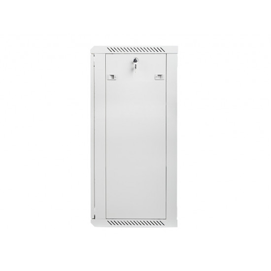 Lanberg rack cabinet 19” wall-mount 22U / 600x450 for self-assembly (flat pack), grey Lanberg rack cabinet 19” wall-mount 22U / 600x450 for self-assembly (flat pack), grey