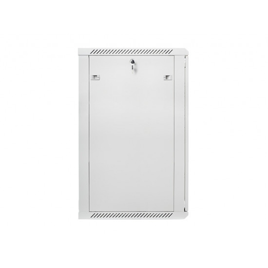 Lanberg rack cabinet 19” wall-mount 22U / 600x600 for self-assembly (flat pack), grey Lanberg rack cabinet 19” wall-mount 22U / 600x600 for self-assembly (flat pack), grey