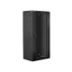 Lanberg rack cabinet 19” wall-mount 27U / 600x450 for self-assembly (flat pack), black Lanberg rack cabinet 19” wall-mount 27U / 600x450 for self-assembly (flat pack), black