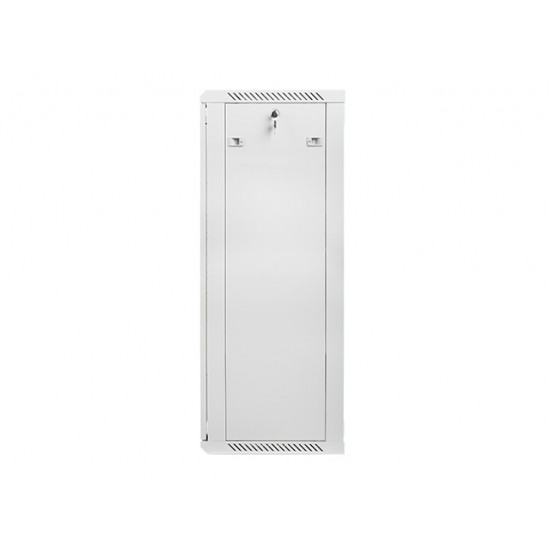 Lanberg rack cabinet 19” wall-mount 27U / 600x450 for self-assembly (flat pack), grey Lanberg rack cabinet 19” wall-mount 27U / 600x450 for self-assembly (flat pack), grey